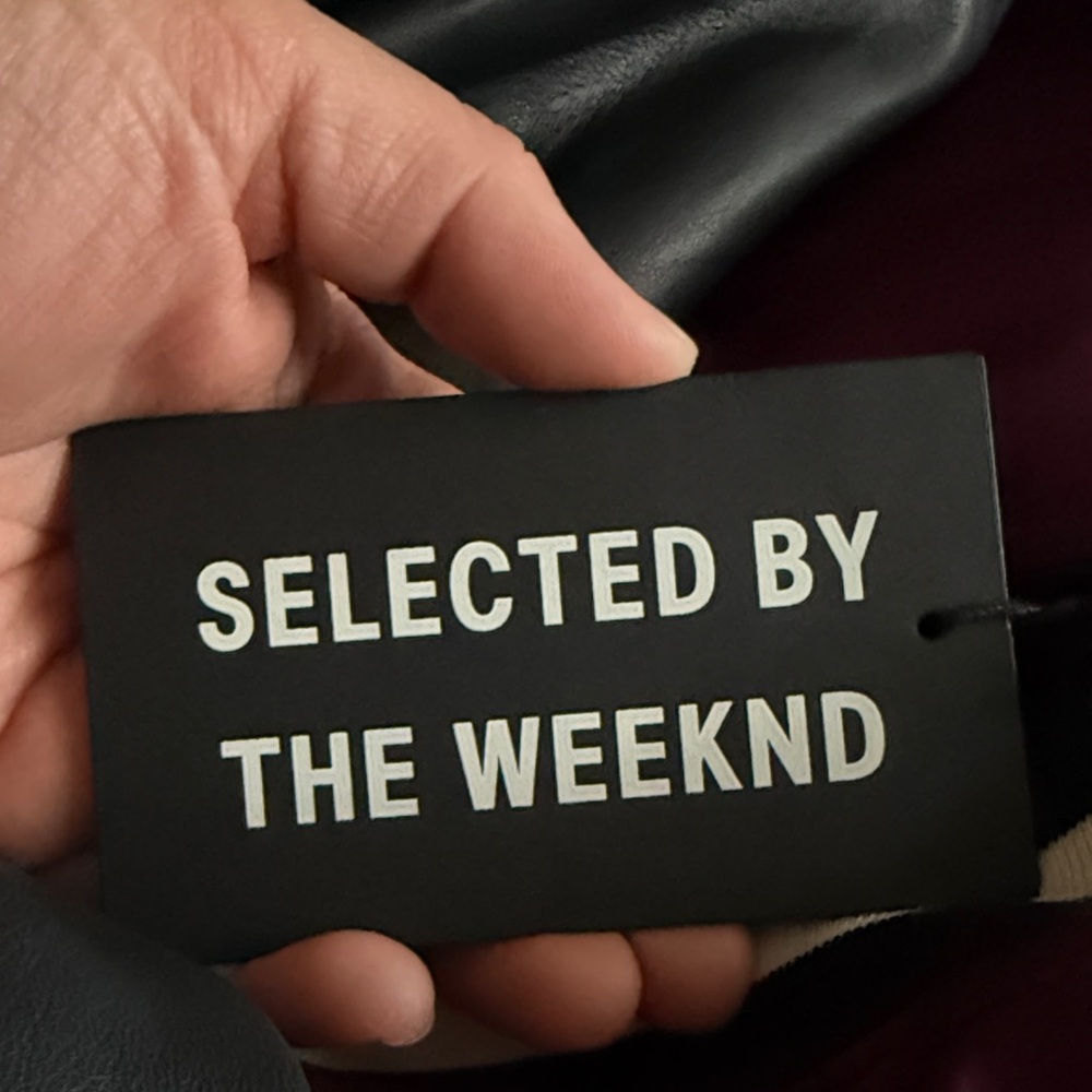 Stylish Maroon Bomber Jacket With Snake Design - image 4